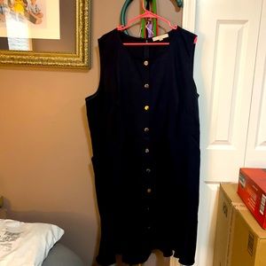Button front dress